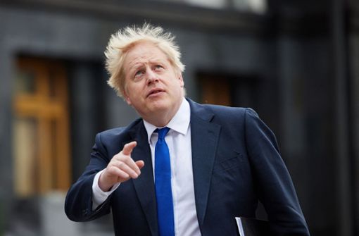 Premierminister Boris Johnson muss eine Strafe zahlen. Foto: AFP/STRINGER