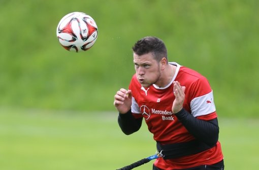 Daniel Ginczek kann dem VfB schon bald im Abstiegskampf helfen. Foto: Pressefoto Baumann