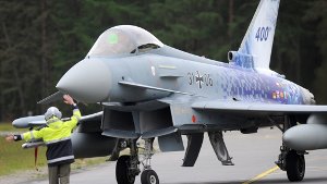 Die Pannenserie bei der Bundeswehr reißt nicht ab. Nun ist auch der Eurofighter davon betroffen. Foto: dpa