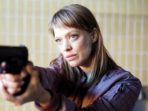 Heike Makatsch als Kommissarin Ellen Berlinger im Tatort. Foto: SWR/Ziegler Film