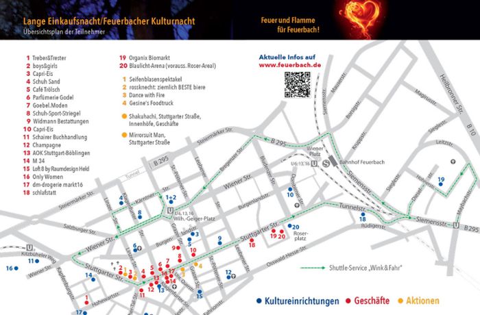 Feuerbacher Kulturnacht: Mit dem  Bus  zu Musik und Kunst