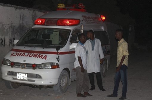 In der somalischen Hauptstadt Mogadischu sind bei einem Anschlag mehrere Menschen ums Leben gekommen. Foto: EPA