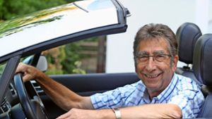 Siegfried Menner hat  schon lange von einem Cabrio geträumt. Foto: Werner Kuhnle
