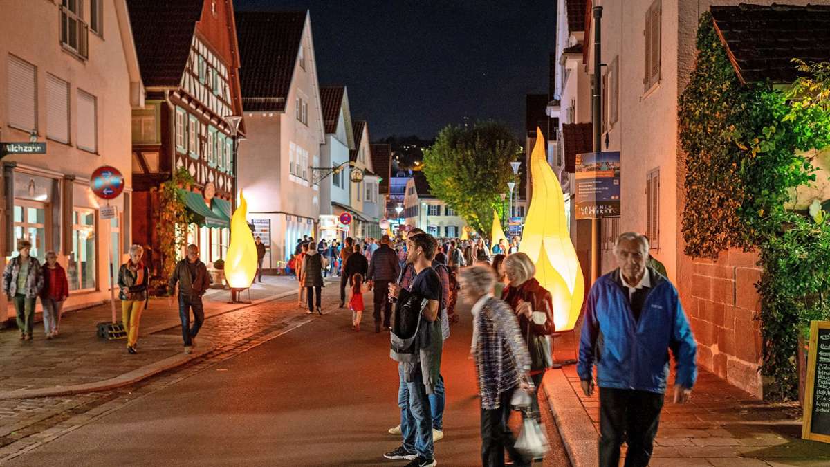 Lange Einkaufs- und Kulturnacht in Gerlingen: Altbekannte und neue Teilnehmer locken in die Stadt