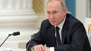 Wladmir Putin verwies die Welt auf sein Atomarsenal. Foto: AFP/ALEXEY NIKOLSKY