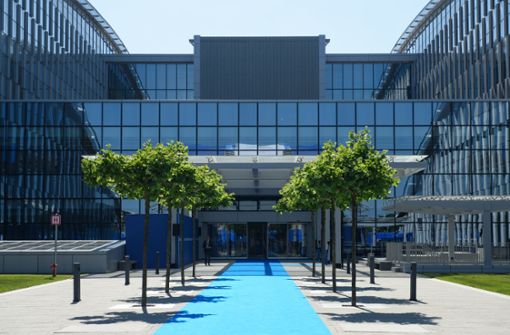 Das neue Nato-Haupquartier in Brüssel. Ein vielleicht nicht ganz so beeindruckender Bau soll in Ulm entstehen. Foto: dpa