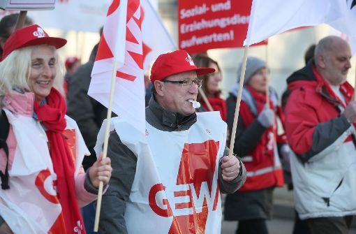 In den vergangenen Wochen riefen die Gewerkschaften zu deutschlandweiten Warnstreiks im öffentlichen Dienst auf. Foto: dpa-Zentralbild