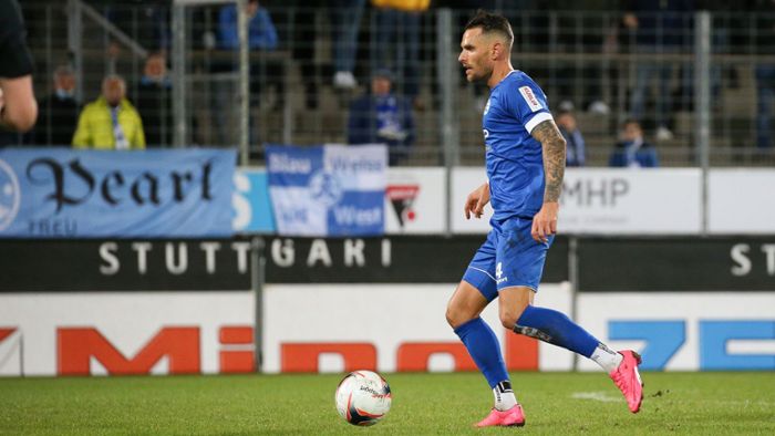 Markus Obernosterer rettet den Blauen Punkt gegen FV Ravensburg