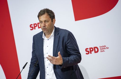 SPD-Chef Lars Klingbeil Foto: dpa/Fabian Sommer