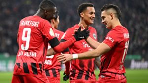 Eintracht gewinnt rasantes Derby gegen Darmstadt