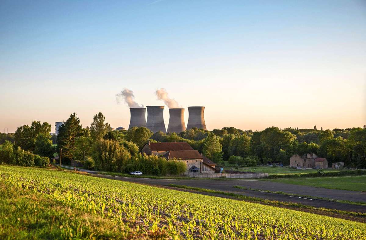 Das Kernkraftwerk Bugey in der Auvergne ist eines von 56 in Frankreich. Foto: imago images/Thomas Rathay
