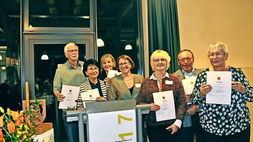 Ehrung in Stuttgart-Stammheim: Sechs langjährig Engagierte erhalten  die Ehrenmünze der Stadt