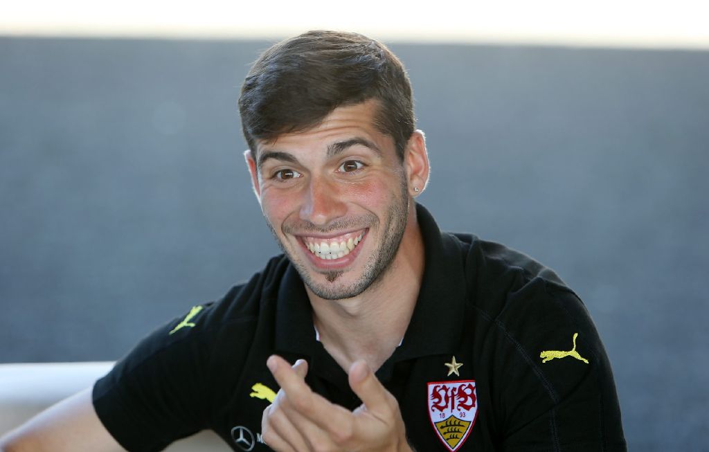 Emiliano Insua will mit dem VfB schnell raus aus dem Keller. Foto: Pressefoto Baumann