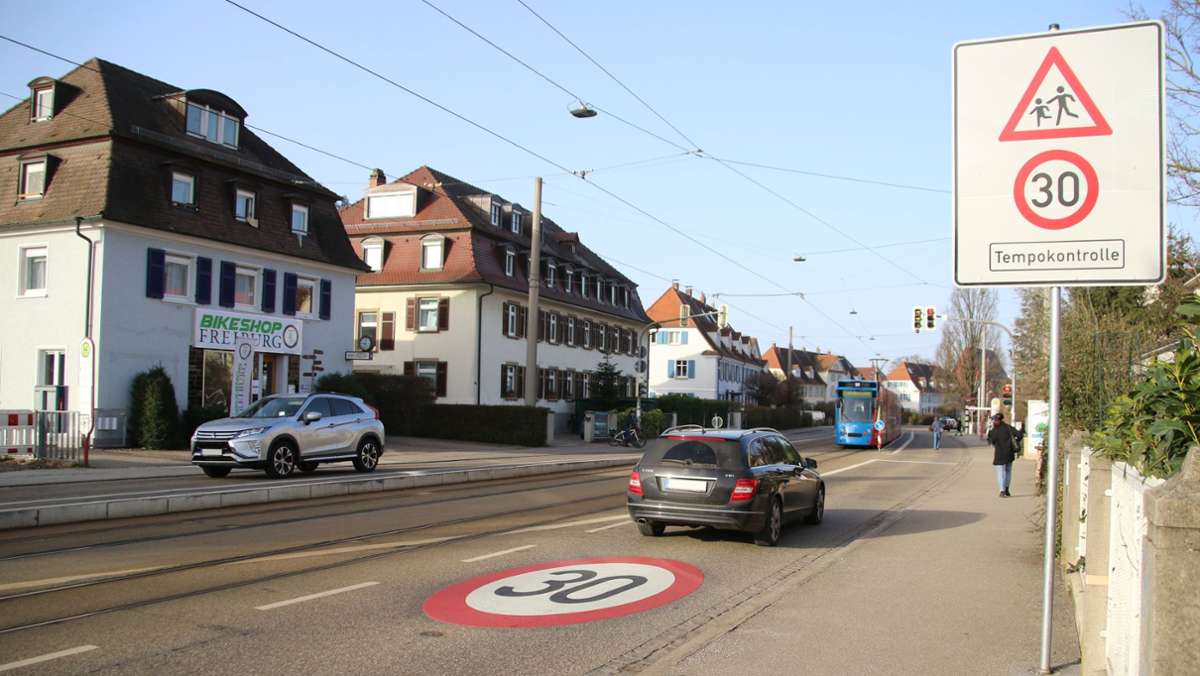 Reizthema Tempobremse: Freiburg will flächendeckend Tempo 30