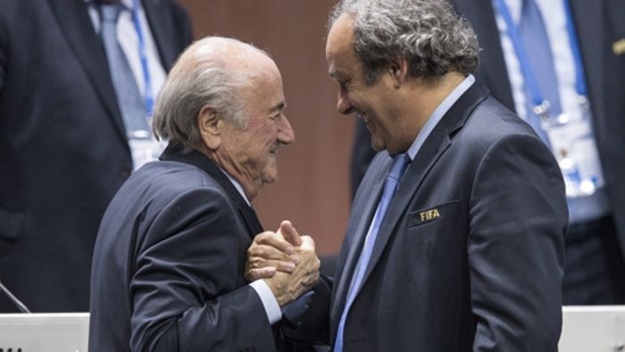 Blatter und  Platini für 90 Tage gesperrt