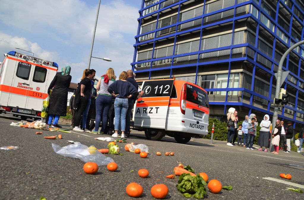 Auf der Heilbronner Straße ist es am Montagnachmittag zu einem Unfall gekommen.
