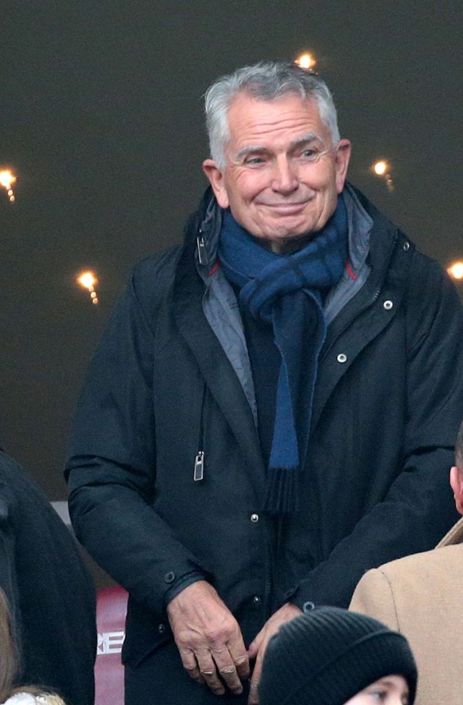 VfB-Präsident Wolfgang Dietrich fieberte auf der Tribüne mit.