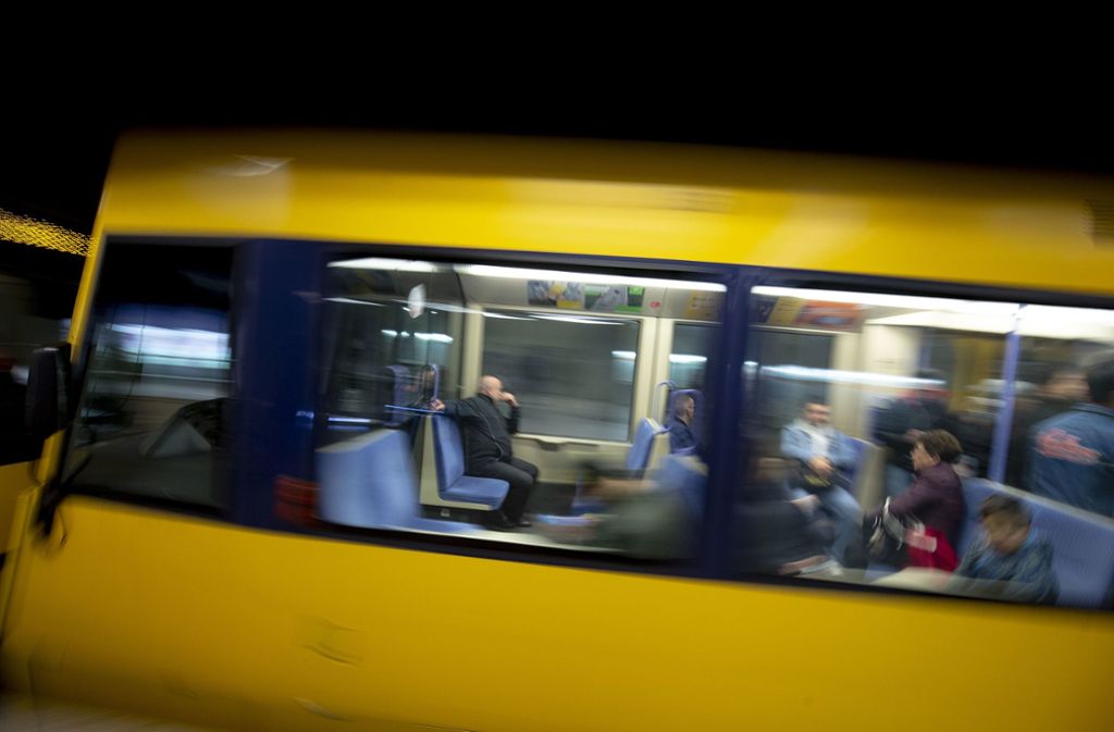 Der Vorfall soll sich in einer Stadtbahn der Linie U1 ereignet haben (Symbolbild). Foto: Leif Piechowski/Leif Piechowski