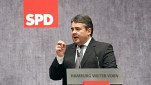 SPD-Chef Sigmar Gabriel Foto: dpa