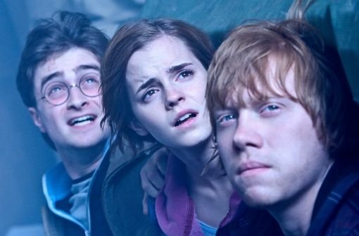 Potterdämmerung auf der Leinwand: Harry, Hermine und Ron verzaubern ab dem 14. Juli zum letzten Mal die Kinobesucher. Foto: Warner Bros. Pictures