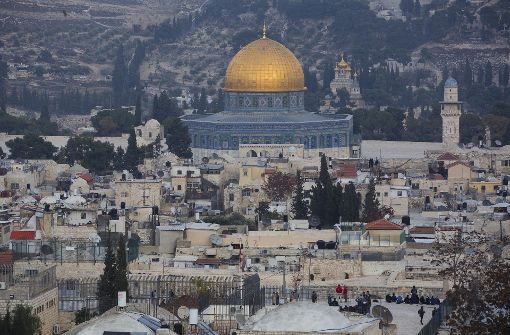 Der Streit um Jerusalem hat neuen Auftrieb bekommen. Foto: AP