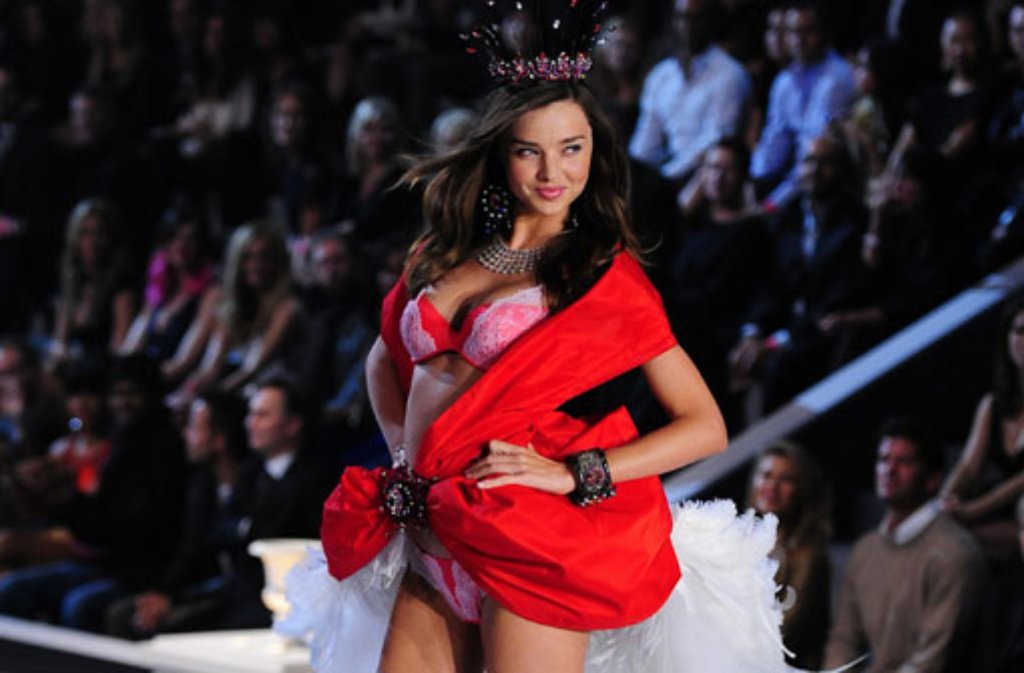 Von 2007 bis 2013 trug Miranda Kerr die Engelsflügel von Victorias Secret. Foto: dpa