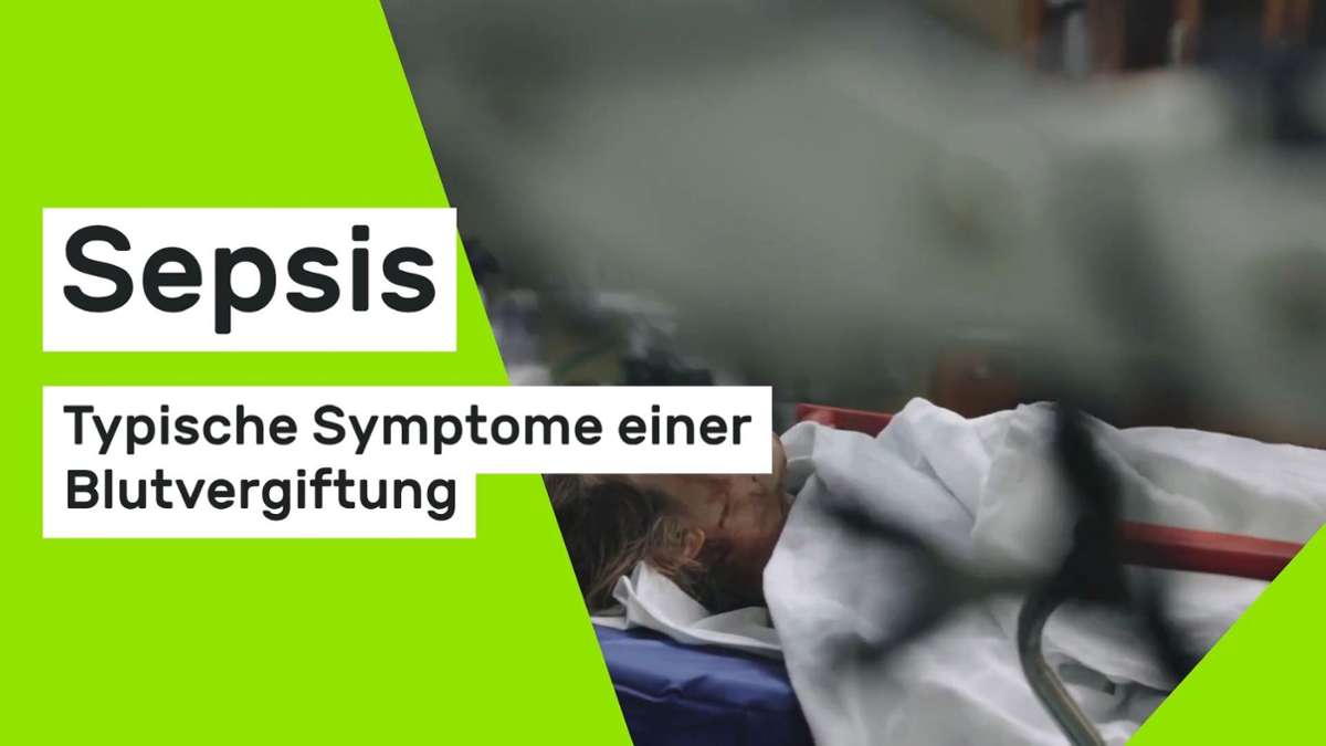 Blutvergiftung: Typische Symptome einer Sepsis