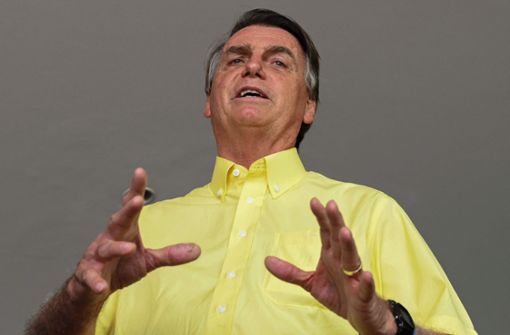 Jair Bolsonaro soll sich in Florida aufhalten (Archivbild). Foto: AFP/EVARISTO SA