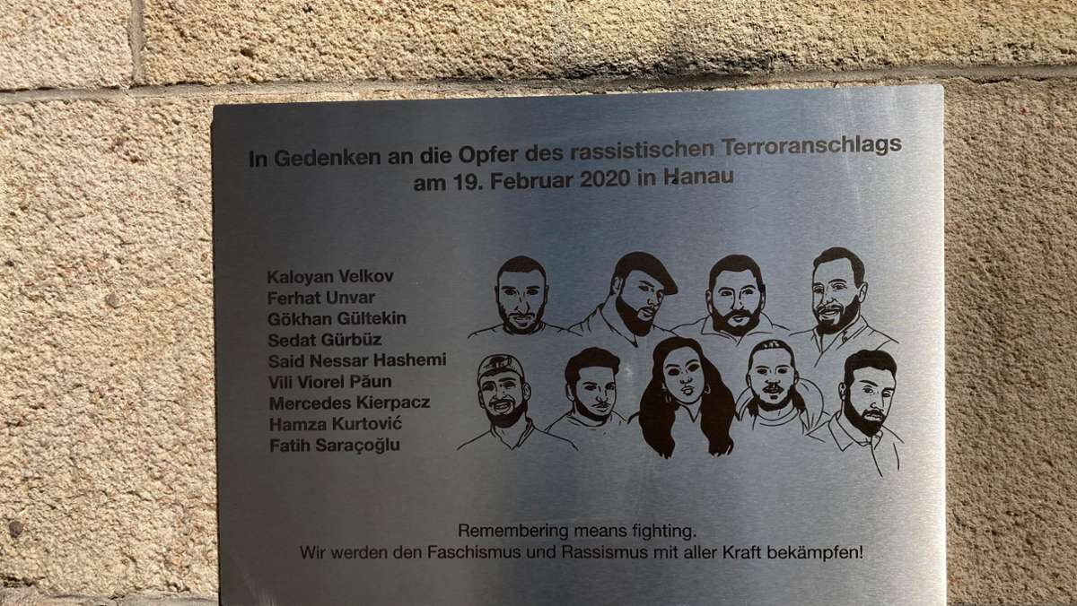 Diskussion in Stuttgart-Mitte: Eine Tafel als  Mahnmal für politische Kultur