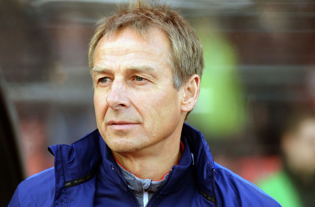 Jürgen Klinsmann als VfB-Trainer? Andere Lösungen scheinen da wahrscheinlicher. Foto: KEYSTONE