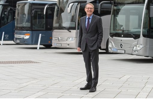 Hartmut Schick, Chef der Daimler-Bussparte Foto: dpa