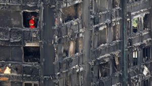 Das Feuer im Hochhaus in London kostete mindestens 58 Menschen das Leben. Foto: AFP