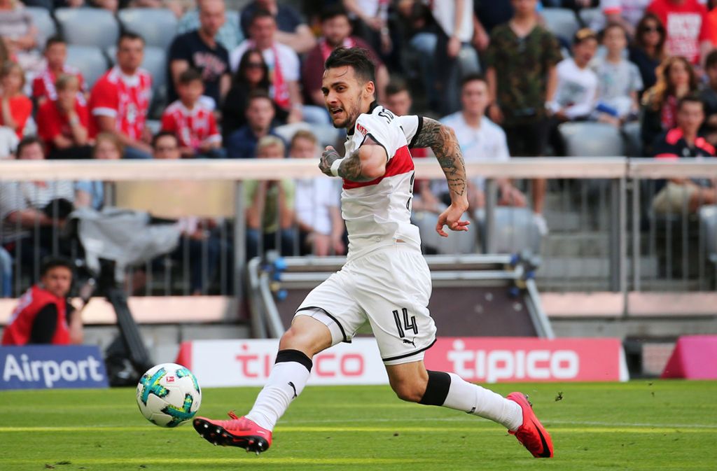 12. Mai 2018: Anastasios Donis trumpft gegen die Bayern groß auf.
