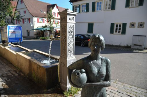 Der Brunnen auf dem Hausemer Dorfplatz: Wasser ist ein kostbares Gut. Foto: Archiv/Thomas Bischof