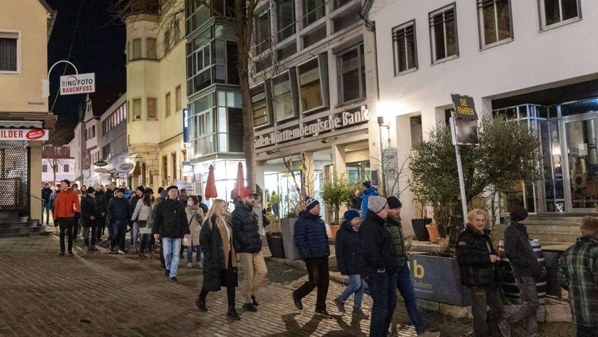 Coronaprotest im Kreis Esslingen: Rathauschefs und Landrat unterstützen OB Christof Bolay