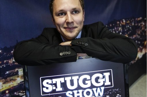 David Rau: Moderator der Stuggi Show Foto: Lichtgut/Leif Piechowski