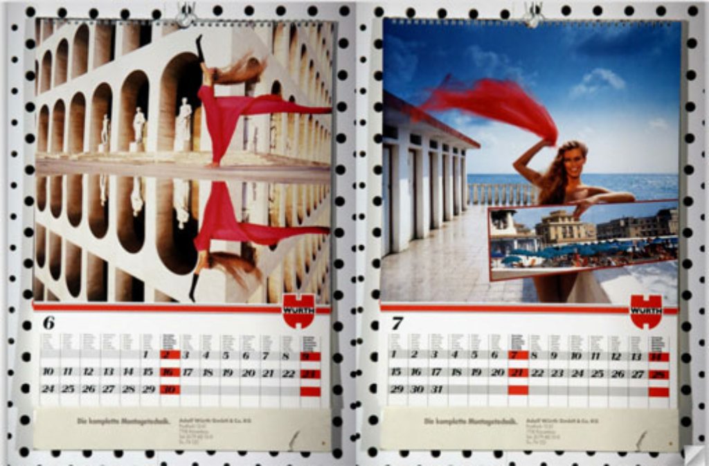 Der Würth-Modelkalender 1985