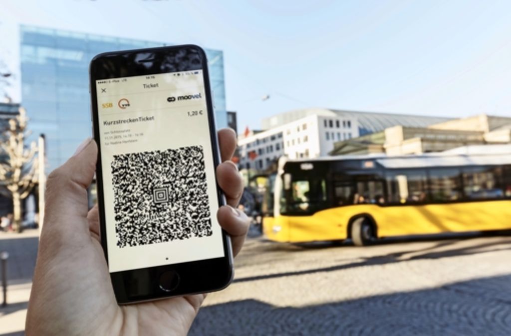 Ziel eingeben, Fahrzeug auswählten, Ticket buchen: Moovel macht Mobilität einfacher Foto: Jörg Künstle