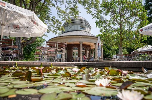 Das Teehaus im Weißenburgpark ist mit seinem tollen Ausblick und seiner Atmosphäre einer der romantischsten Orte in Stuttgart. Foto: //Julian Rettig