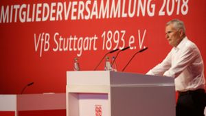 In der Scharrena fand am Sonntag die Mitgliederversammlung des VfB Stuttgart statt. Foto: Pressefoto Baumann