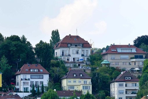 Das Schicksal der Villa Bolz (oben Mitte) ist entschieden Foto: Lichtgut