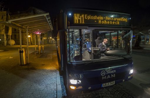 Auch die Nachtbusverbindung nach Ludwigsburg wird Mitte Dezember verbessert. Foto: factum/Weise