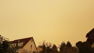 Darum trübt sich Stuttgarts Himmel so sonderbar gelb