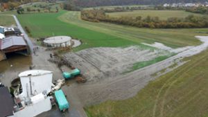 Gülle aus Biogasanlage flutet Bauernhof