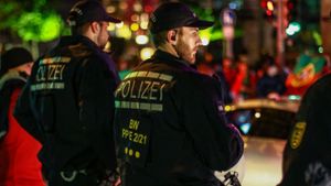 In Stuttgart ist mehr Polizei im Einsatz