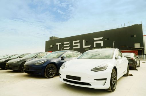 Der Tesla Model 3 war im vergangenen Jahr das meistverkaufte E-Auto in Deutschland. Foto: picture alliance//pa