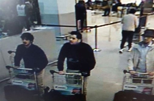 Der dritte Verdächtige des Terroranschlags am Brüsseler Flughafen, soll laut eines Medienberichts identifiziert worden sein. Foto: Polizei Belgien