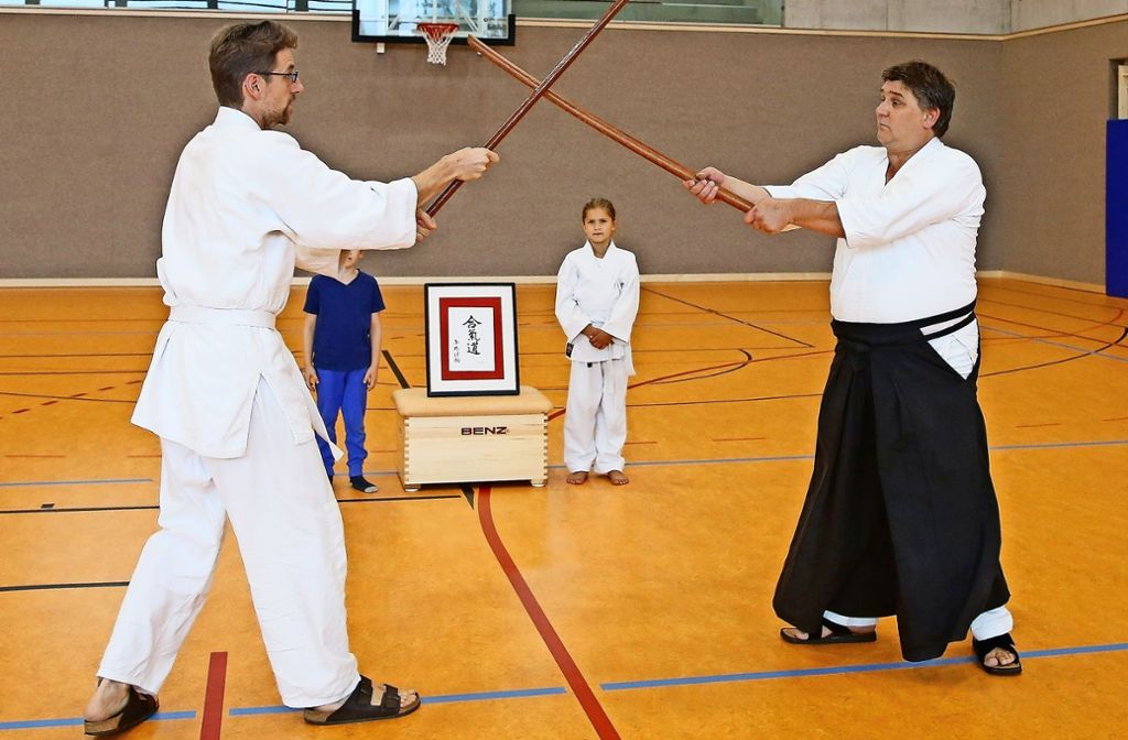 Die Besucher haben bei den Vorführungen  unter anderem erfahren, dass Aikido eine defensive Sportart ist. Foto: avanti