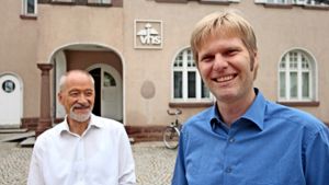 Reinhard Neil (links) geht, Markus Fink leitet bald die Gerlinger VHS. Foto: factum/Granville