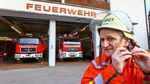 Andreas Häcker ist seit  dem Jahr 2006 Abteilungskommandant  in der Freiwilligen Feuerwehr Ditzingen. Schon dort ist er als Feuerwehrarzt tätig. Foto: factum/Granville